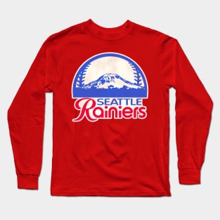 Defunct Seattle Rainiers Baseball Long Sleeve T-Shirt